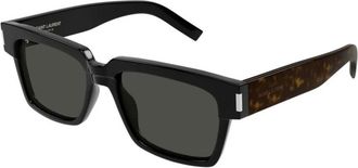 Saint Laurent Zonnebril - unisex - Accessoires - Zwart - Maat: 54 MM