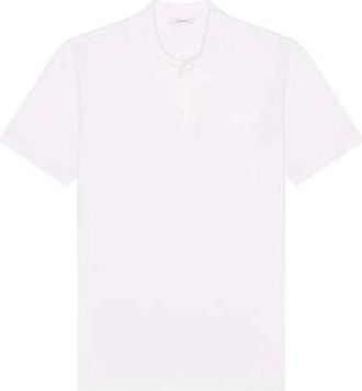 Givenchy Polo de algod&oacute;n con detalle de gros grain - Tops - Hombre - Blanco - M