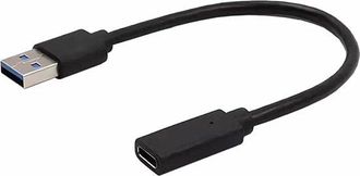 OEM Adaptador De Cable Usb-c Hembra A Usb 3.0 Macho De 20 Cm (para Pc Y Port&aacute;tiles)