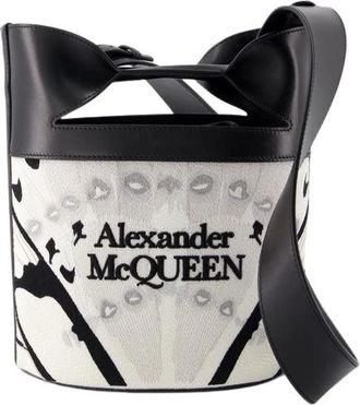 Alexander McQueen Dames, Tassen, Wit, Maat: ONE Size Leer