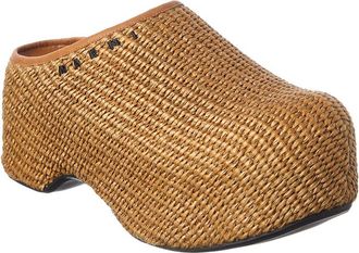 Marni Platea Raffia Clog