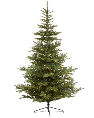 Nearly Natural 9ft Layered Washington Spruce Artificial Christmas Tree