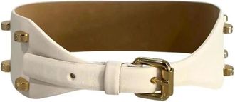 Borbonese Dames, Accessoires, Wit, Maat: ONE Size Leer