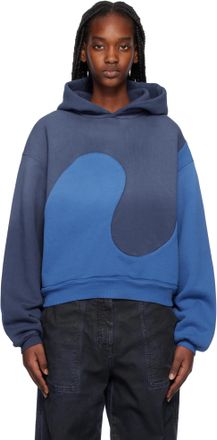 ERL／イーアールエル／SWIRL FLEECE HOODIE JERSY／パーカー