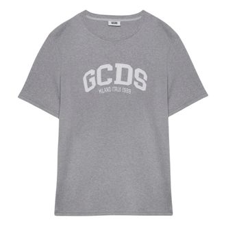 GCDS Mujer, Camisetas, Gris, Talla: M