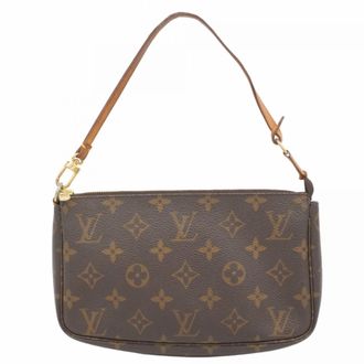 Louis Vuitton Brown Pouch (Pre-Owned)