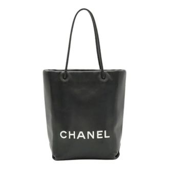 Chanel Pre-owned Tote Bags, female, Black, Size: ONE SIZE Pre-owned Tote Bag
