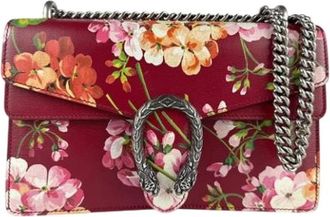 Gucci Pre-owned Cross Body Bags, female, Red, Size: ONE SIZE Pre-owned Vintage Cross Body Bag