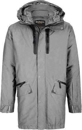 Jack Wolfskin Texapore The Shoreditch Mens Grey Jacket - Size Large