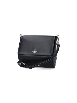 Vivienne Westwood Womens Bags Black Calf Leather