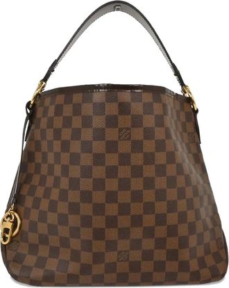 Louis Vuitton 2015 PM Delightful Damier Eb&egrave;ne tote bag - Bruin