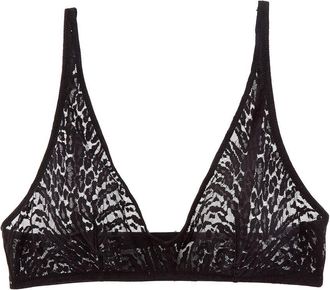 Wolford Animalier Lace Plunge Bralette