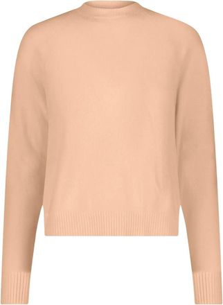 Minnie Rose raglan-sleeve crew-neck sweater - Neutrals