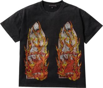 Who Decides War by Ev Bravado T-shirt con decorazione - Nero