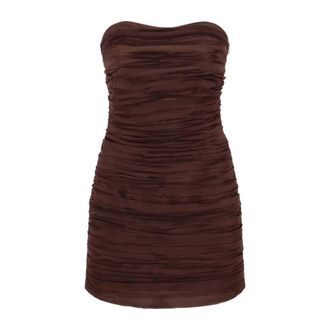 Raquel Diniz Party Dresses, female, Red, XS, Bordeaux Ambra Dress