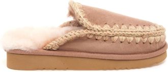 Mou Eskimo Slipper - Dames - Pantoffels - Bruin - 36 EU - Wol - Schoenen
