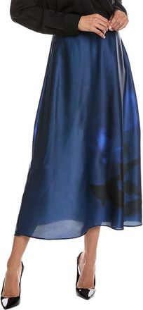 Vince Camuto Bias Pull-On Midi Skirt