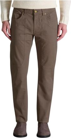 Jeckerson Uomo, Pantaloni, Marrone, W36, new