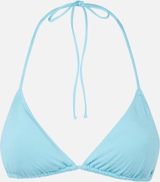 MC2 Saint Barth Woman Light Blue Triangle Top