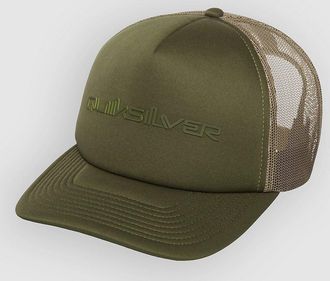 Quiksilver Omni Trucker Cap gr&uuml;n