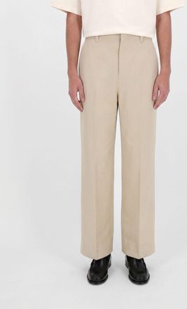 Jacquemus Pantaloni sartoriali Pastro a gamba larga in lino e cotone