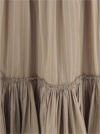 Jil Sander Womens Skirt Cotton Beige
