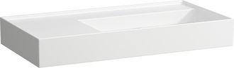 Laufen Kartell Lavabo, Bajo Encimera, Repisa Izquierda, Sin - Laufen