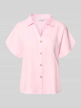 b.young B.Young Regular Fit Hemdbluse aus Leinen-Mix Modell Falakka in Hellrosa, Gr&ouml;&szlig;e 34