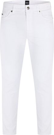 HUGO BOSS Mens 1 10219932 02 Slim Fit Jeans in White - Size 38W/32L
