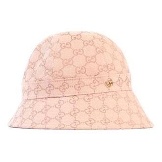 Gucci (WMNS) Gucci GG Canvas Bucket Hat Pink 7541123HAVS5400