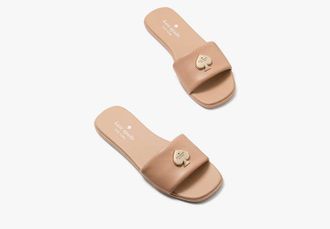 Kate Spade New York Kendall Smooth Leather Slide Sandal