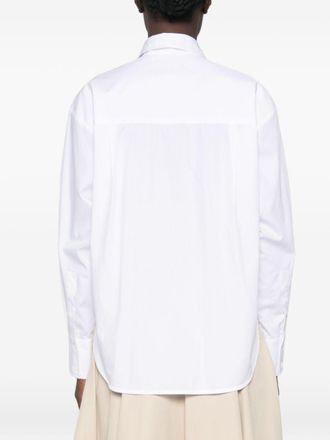 Ermanno Scervino Botanical Embroidered Shirt - White