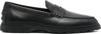 Tod's Zwarte Klassieke Mocassins Leren Schoenen - Heren - Loafers - Zwart - 42 1/2 EU - Leer - Schoenen
