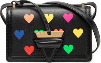 Loewe Pre-owned Cross Body Bags, female, Black, Size: ONE SIZE Pre-owned Leather Shoulder Bag