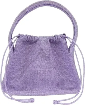 Alexander Wang Pre-owned Bucket Bags, female, Purple, Size: ONE SIZE Pre-owned Bucket Bag