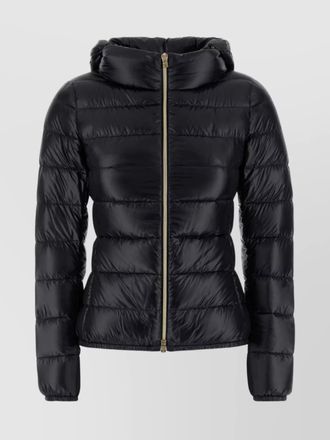Herno hooded padded quilted down jacket