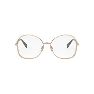 Celine Glasses, unisex, Yellow, Size: 56 MM Glasses