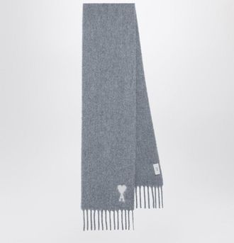 Ami Grey Ami de Coeur scarf