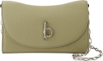 Burberry Womens Rocking Horse Wallet Beige Calfskin