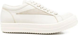 Rick Owens Vintage Dirty Leather Sneakers