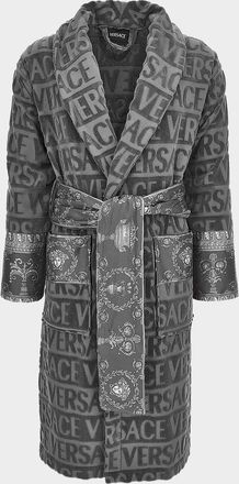 Versace Unisex Barocco Sleeve Robe