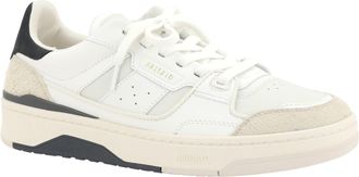 Axel Arigato Mens Clay Sneakers Off White-Dk Blue White/dk
