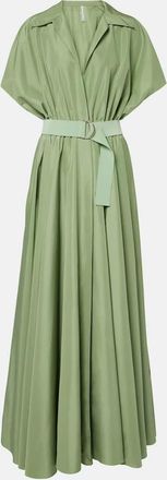 Norma Kamali Abito lungo con cintura