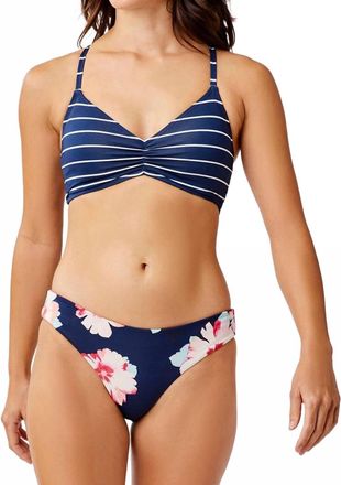Carve Designs Womens Reversible Bikini Bottom In Elation Berry