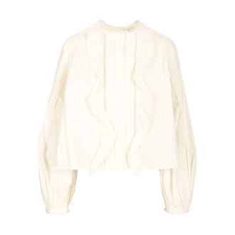 Isabel Marant Cubraly Shirt - female - Isabel Marant - Blouses - White - XS - Blouses & Shirts