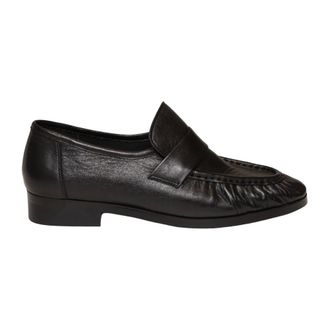 Massimo Santini Angelica Mocassins - Dames - Schoenen - Zwart - Maat: 39 EU Leer