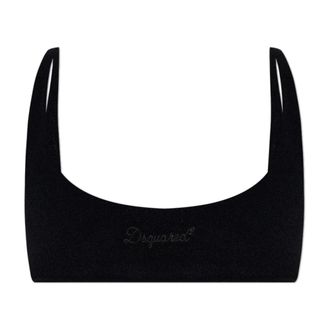 Dsquared2 Dames, Badkleding, Zwart, Maat: XS