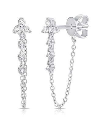 Sabrina Designs 14K 0.17 Ct. Tw. Diamond Dangle Earrings