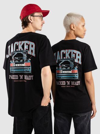 Jacker X Blue Tomato Go Skate T-Shirt nero