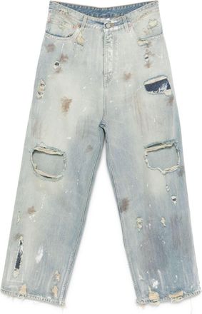 VETEMENTS Jeans Trashed - Blu